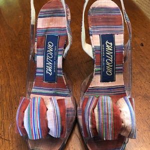 VTG D’Antonio open-toe designer heels